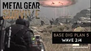 METAL GEAR SURVIVE Base Dig Plan 5 Wave 2