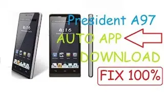 FLASHING, GFIVE PRESIDENT A97 | OFFICIAL FIRMWARE,FIX AUTO APP DOWNLOAD