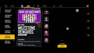 FFWS reward claim