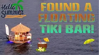 Floating Tiki Bar in the Florida Keys!