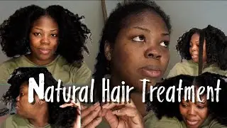 4C Natural Hair Take Down + Protein Treatment | Strengthen, Detangle & Revive Dry 4C Hair