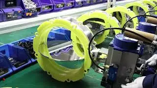 ​​FLOWX Polished Powder Butterfly Valve​