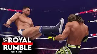 FULL MATCH - Gunther vs. AJ Styles - If AJ Loses he Retires: Royal Rumble 2026 WWE2K25