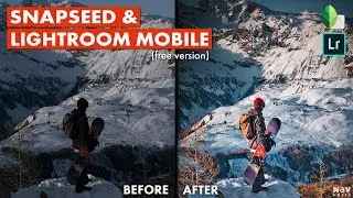Как выделить главный объект съёмки в Snapseed и Lightroom Mobile (бесплатная версия) | Android | iPhone