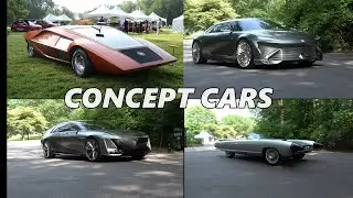 Concept Cars: Bertone Stratos Zero, Cadillac Cyclone, Cadillac Celestiq, Buick Wildcat EV