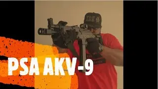 PSA AKV-9. My Favorite PDW (AK 9mm)