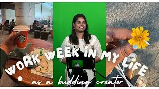 I Went From Zero to Creating Daily | Real Work Week Vlog