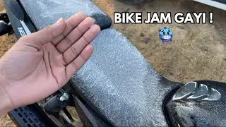 Itni thand ki Bike bhi Jam gayi 🥶 Morning Surprise !