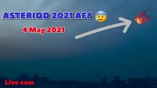 Watch LIVE Asteroid 2021 AF8 Passing