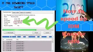 Boost your IDM Download Speed 20X Faster || Internet Download Manager Speed Boost 100% Working Trick