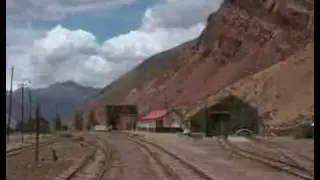 Following the Trans Andean Railway from Mendosa to Los Andes