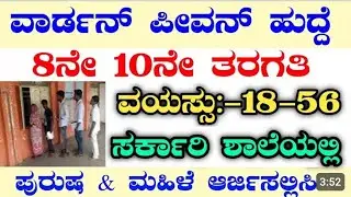 Sainik School Kodagu Recruitment 2025 | 4 Art Master, Ward Boy Posts |Kodagu jobs