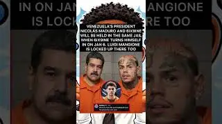 6ix9ine & Venezuela's President Maduro To Be Jailed TOGETHER. 😳🔗 #shorts
