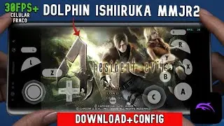 Como configurar Resident Evil 4 no Dolphin Ishiiruka MMJR2 em Android FRACO