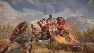 Horizon Forbidden West - Bebenzahn Boss Fight HDR