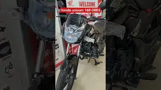 Honda unicorn 160 OBD2 new model 2025 #unicorn #honda #bike #automobile #clickrakesh #shots #viral