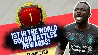 FIFA 20 - 1ST IN THE WORLD SQUAD BATTLES REWARDS!! THE PACK LUCK HAS RETURNED!!