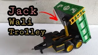 How to make Jack wali Trolley // Lift wali trolley double axles.