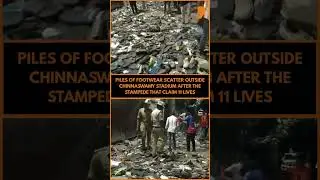 RCB Parade Stampede: 11 Dead, Shoes Scattered Outside Stadium | News9
