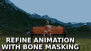 How to Mask an Animation Strip to Specific Bones in Blender (Animation Editor Pro)