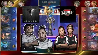 Louvre Esports vs Ark Angel | GAME 2 | MSC Playoffs Day 1 - Mobile Legends