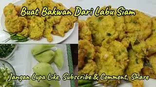 Resep bakwan dari labu Siam