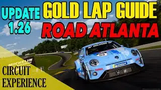 GT7 Update 1.26 - Road Atlanta Gold Lap Guide 1.16,258
