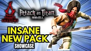 Assassin&rsquo;s Creed Shadows x Attack on Titan &ndash; Full Outfit & Abilities Showcase