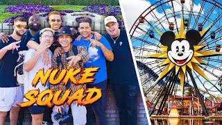 BAKA BROS & FaZe NUKE SQUAD Visit DISNEYLAND!