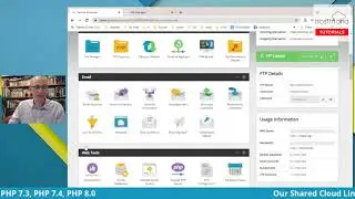 Как вручную изменить версию PHP на StackCP
