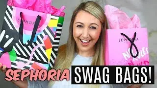 SEPHORIA SWAG BAG UNBAGGING & MY EXPERIENCE | Huge Sephora Haul!