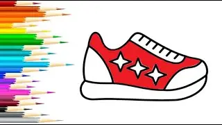 HOW TO DRAW A SNEAKERS? @babycolor2505 #drawing #sneakers