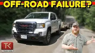 Towing, Off-Roading and Hauling Payload in the 2021 GMC Canyon AT4 - A True Off-Roader?