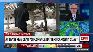 Weather Man curses out Wolf Blitzer on CNN