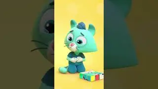 О нет! Цыпленок Пи обидел Котенка Мур😪 &mdash; Цветняшки &mdash; Серия 
