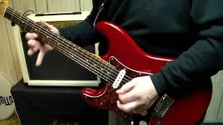 SX S-type guitar Guitar Madness S-90 pickups Marshall 4010