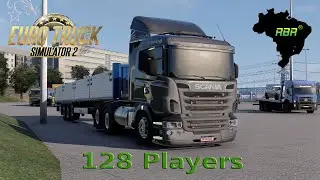 🔴Euro Truck Simulator 2 + Mapa RBR 128 Players