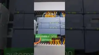cablage et programmation automate siemens s7-1200