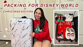 WHAT TO PACK FOR CHRISTMAS IN DISNEY🐭🎁 (mickey ears, clothes, accessories) - pack with me