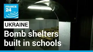 Learning in a bomb shelter: Ukraine prepares to send children back to school &bull; FRANCE 24 English