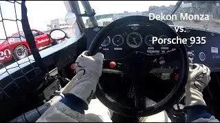 Dekon Monza vs. Porsche 935 // Monterey Rolex Reunion 2017