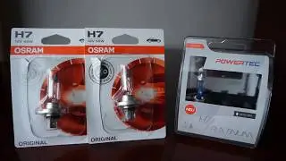 OSRAM Original 3000k vs M-TECH POWERTEC Platinum 3400k