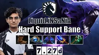 Bane | Liquid.iNSaNiA | Hard Support Bane | 7.27d Gameplay Highlights