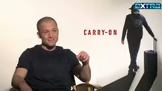 Taron Egerton REACTS to ‘Die Hard’ Comparisons for ‘Carry-On’ (Exclusive)