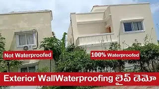 External Wall Waterproofing | Waterproof cum decorative coating | Waterproofing Chemicals