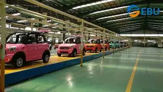 The new EBU new energy vehicle production and assembly workshop