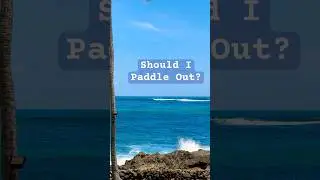 Empty Break. Should I Paddle Out? #surfing #beach