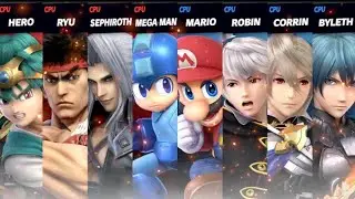 Super Smash Bros Ultimate - Capcom & Square Enix vs Gabby Desmond (Requested)