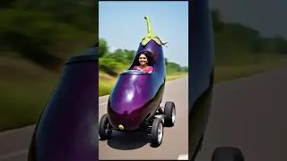 fruit cars 017 #funny  #automobile #aiart
