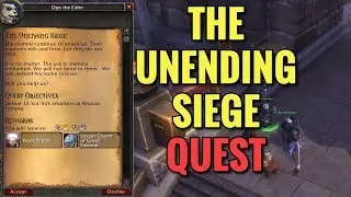The Unending Siege Quest (WoW MOP)